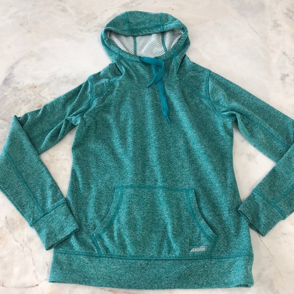Teal sweatshirt